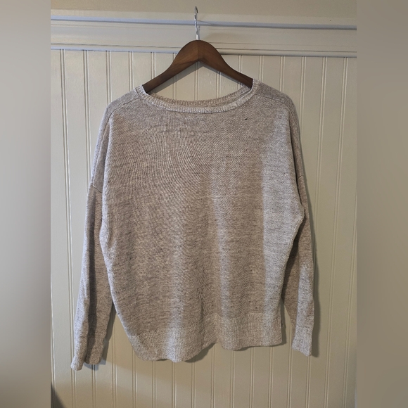 Eileen Fisher Sweaters - Eileen Fisher 100% Knit Linen Sweater Large
